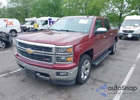 2014 Chevrolet Silverado 1500 2Lz from USA, damaged, VIN 3GCUKSEC3EG300287